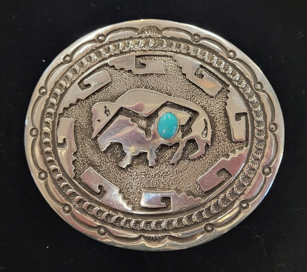 Buffalo Turquoise Buckle 1